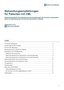 Behandlungsempfehlungen fuer Patienten mit CML